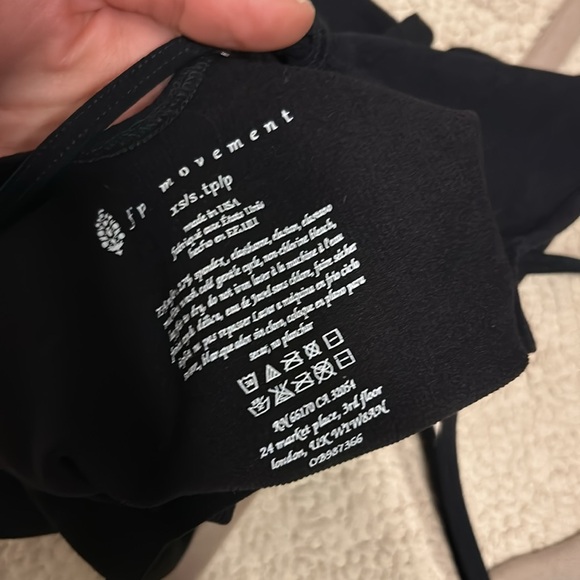 Free People Black Strappy Bodysuit - Picture 7 of 7